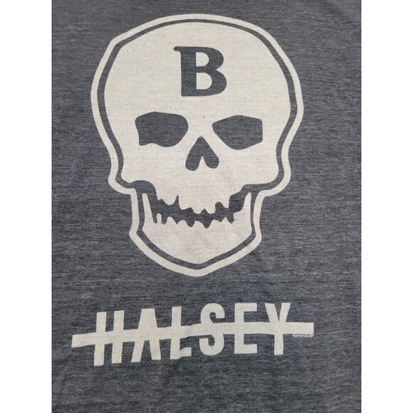 Halsey BADLANDS B SKULL Logo T-Shirt Women's Small Authentic & Licensed - Picture 3 of 11